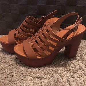 Cognac Heels
